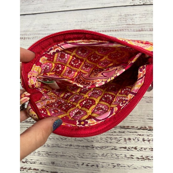 Vera Bradley Retired "Raspberry Fizz" Crossbody Bag & Matching Wristlet - Picture 5 of 15